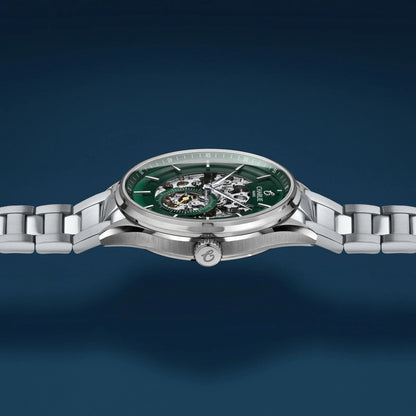 CHARLIE PARIS WATCH: INITIAL GREEN SKELETON