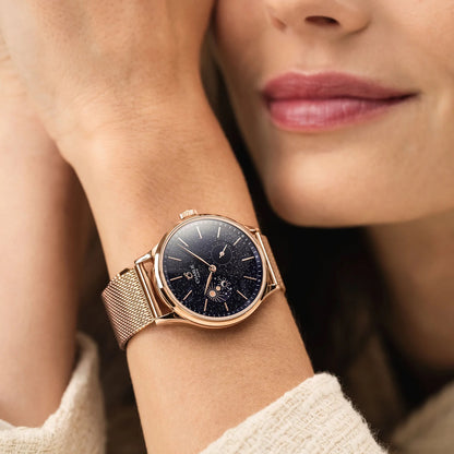 CHARLIE PARIS : INITIAL 36 JOUR/NUIT AVENTURINE OR ROSE