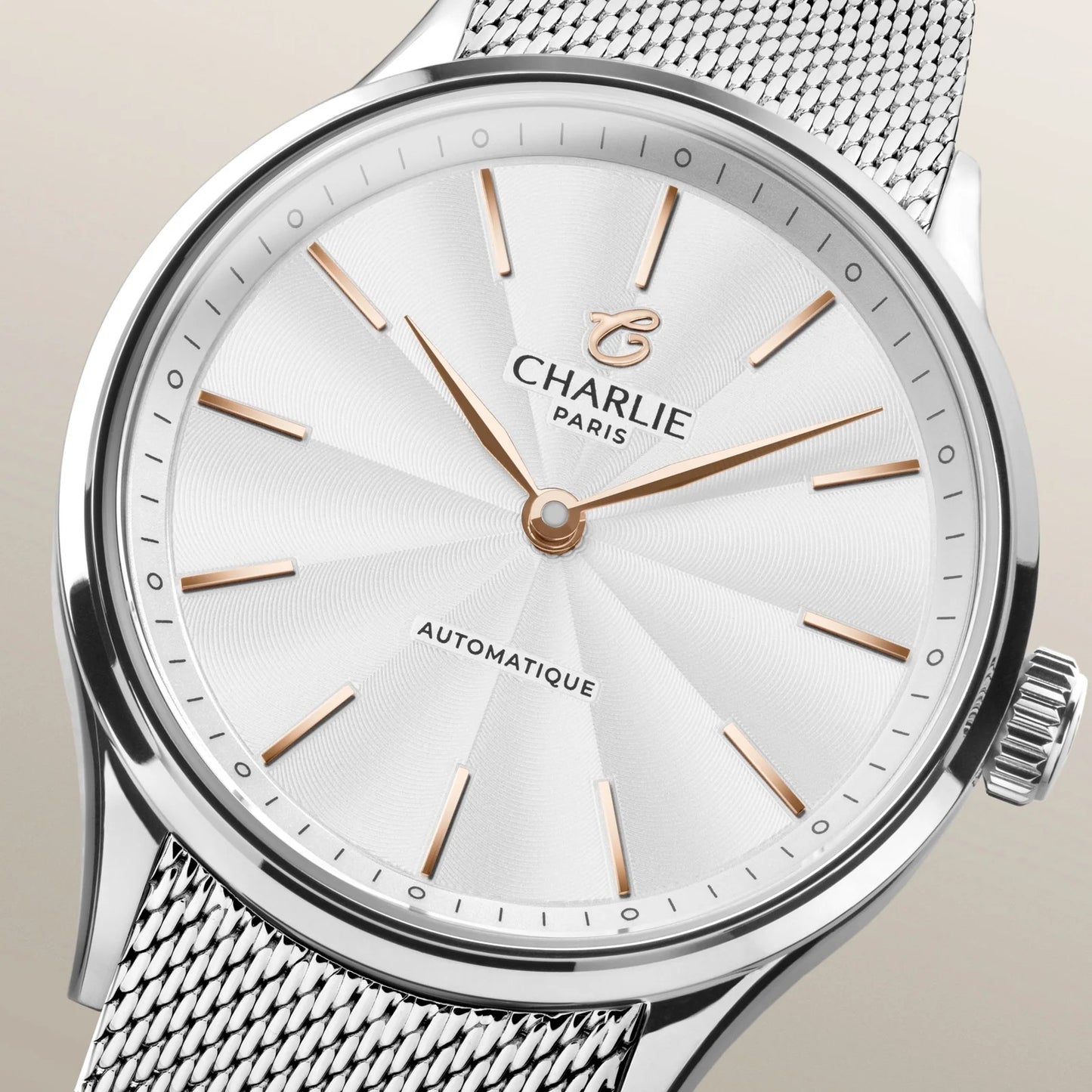 CHARLIE PARIS WATCH: INITIAL 35 STEEL