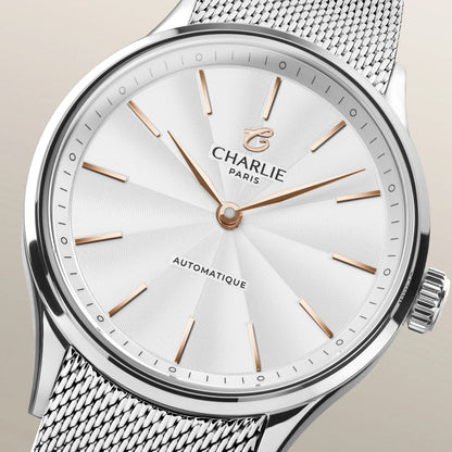 CHARLIE PARIS WATCH: INITIAL 35 STEEL