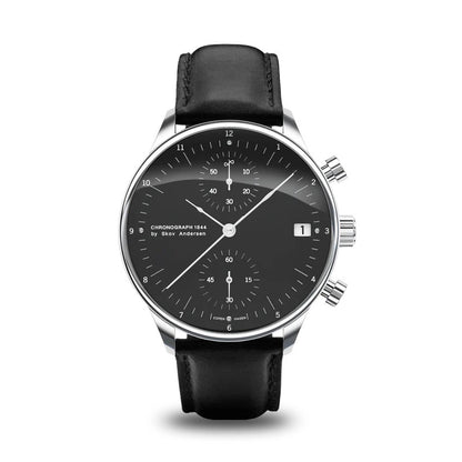 AV86 : 1844 CHRONOGRAPH - STEEL BLACK