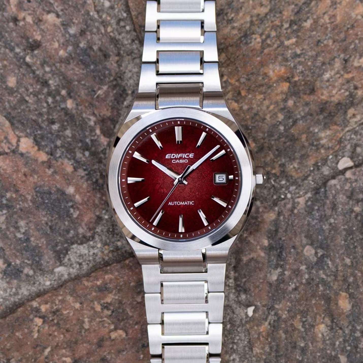 Reloj Casio: Edifice Automático Rojo EFK-200D-4A