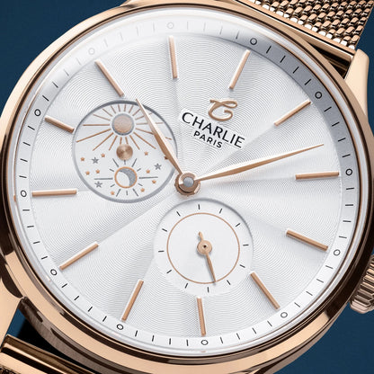 CHARLIE PARIS : INITIAL 36 JOUR/NUIT OR ROSE