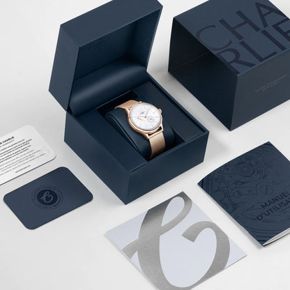 CHARLIE PARIS : INITIAL 36 JOUR/NUIT OR ROSE