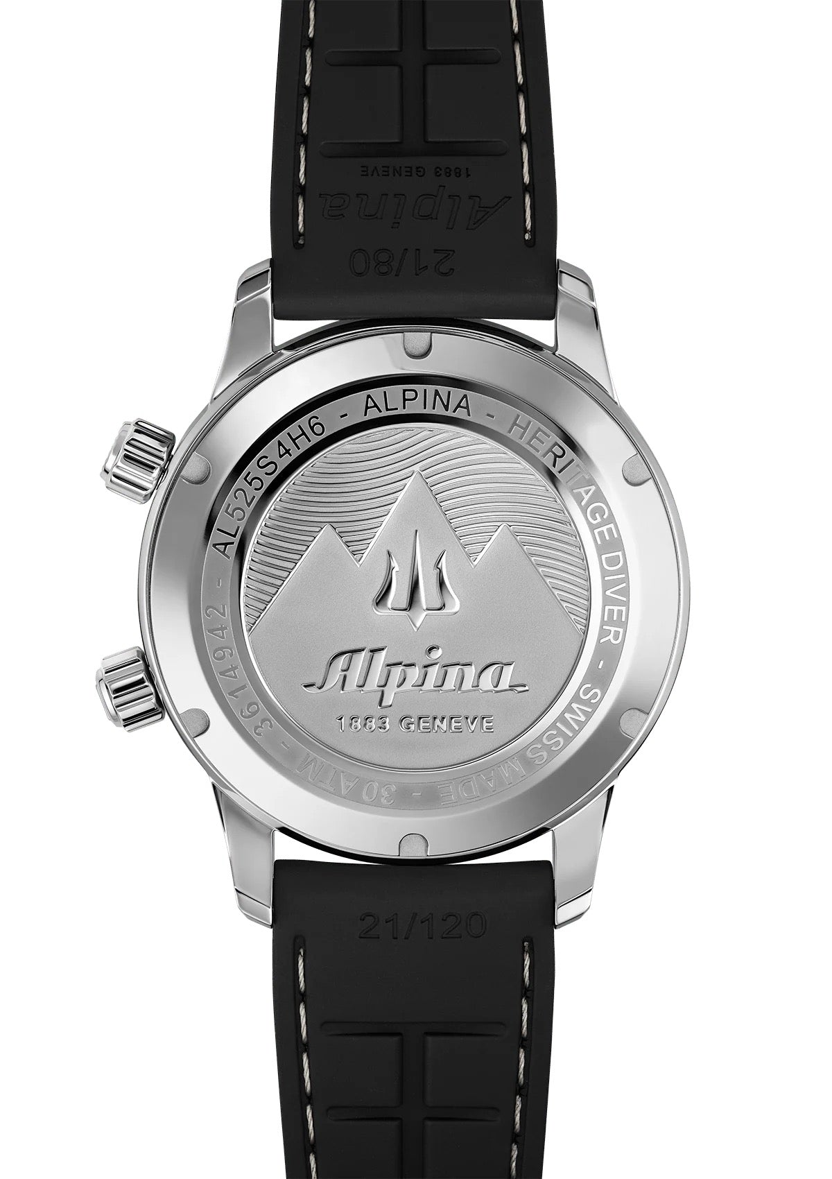 MONTRE ALPINA : HERITAGE SEASTRONG DIVER 300 BLANC AL-525S4H6