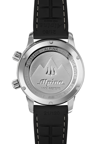 MONTRE ALPINA : HERITAGE SEASTRONG DIVER 300 BLANC AL-525S4H6