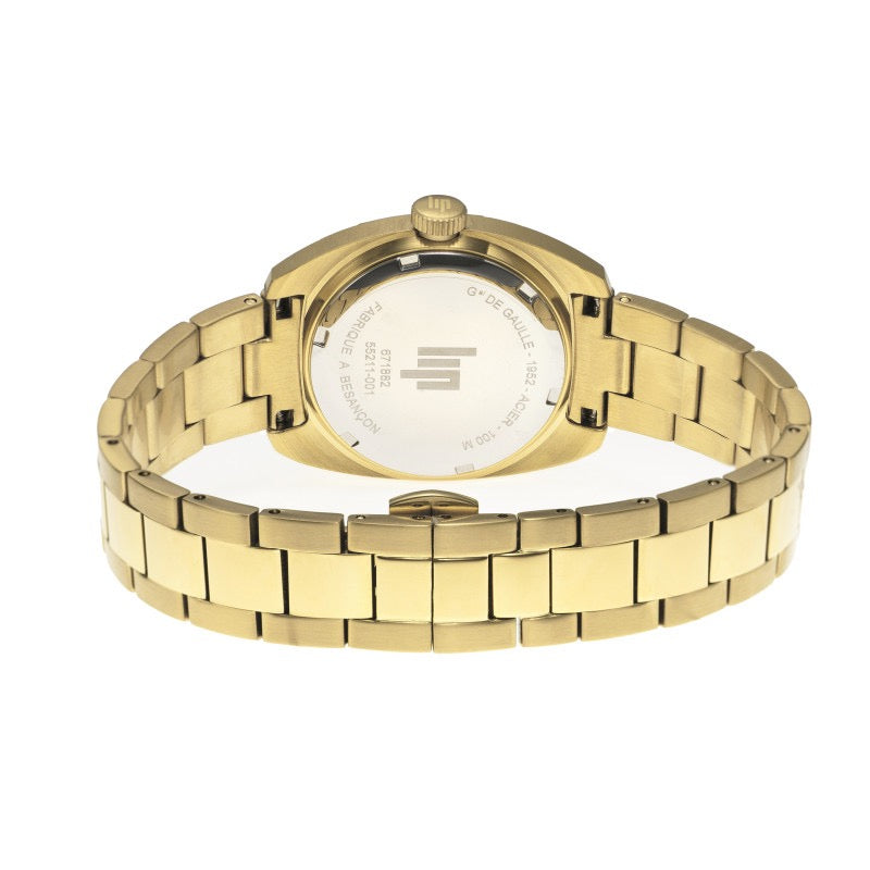 MONTRE LIP : GÉNÉRAL DE GAULLE QUARTZ CLASSIQUE OR 31 MM 671882