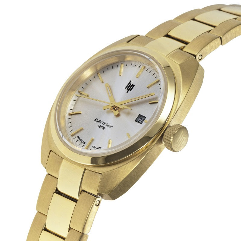 MONTRE LIP : GÉNÉRAL DE GAULLE QUARTZ CLASSIQUE OR 31 MM 671882
