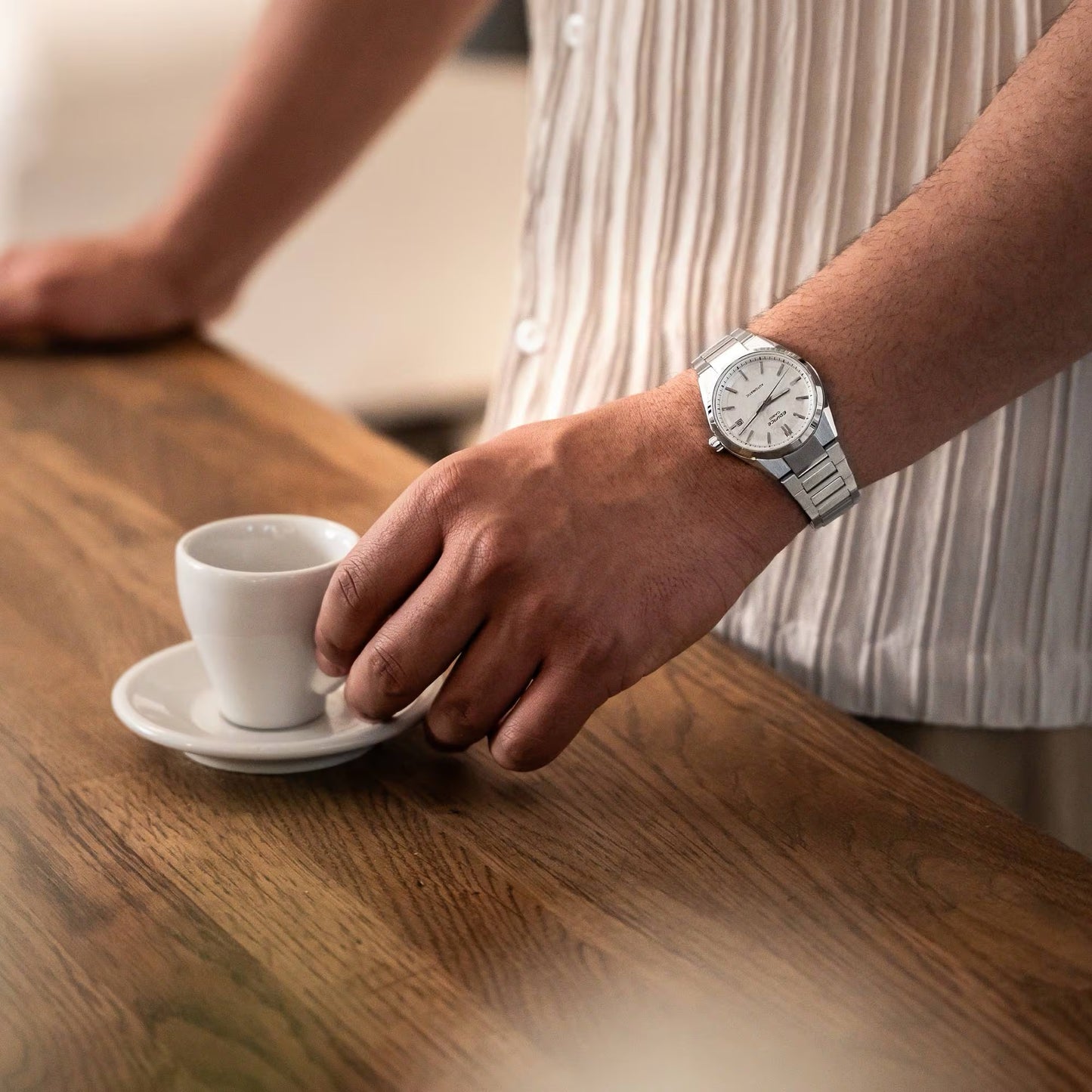 Montre Casio : Édifice Automatique Blanc EFK-110D-7A