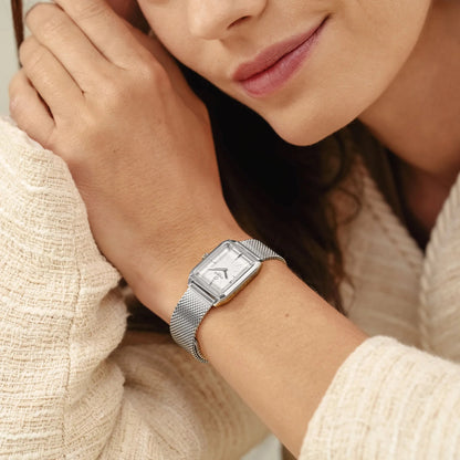 CHARLIE PARIS : MONCEAU BLANCHE & ACIER