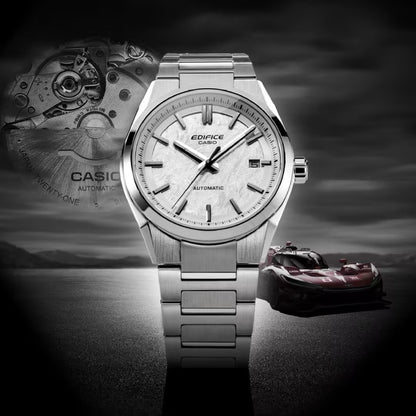 Montre Casio : Édifice Automatique Blanc EFK-110D-7A