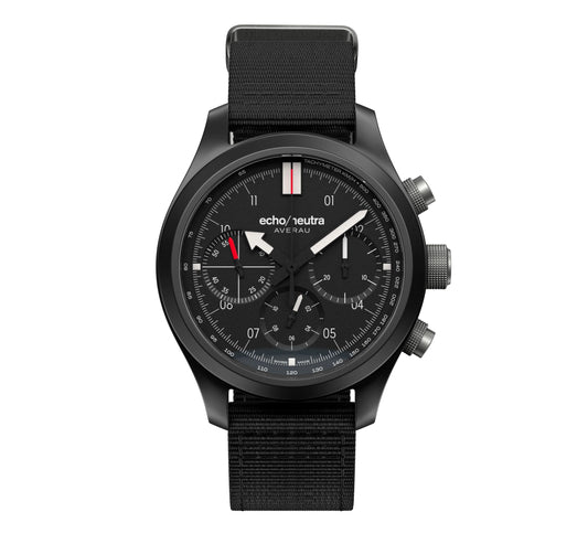 ECHO/NEUTRA: AVERAU 39 LUNAR PHASE (BIG MOON) BLACK