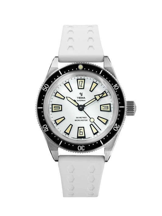 MONTRE YEMA : SUPERMAN SKIN DIVER SLIM FULL LUME CMM.20 ÉDITION LIMITÉE 12.26.20.67.SNL.U7
