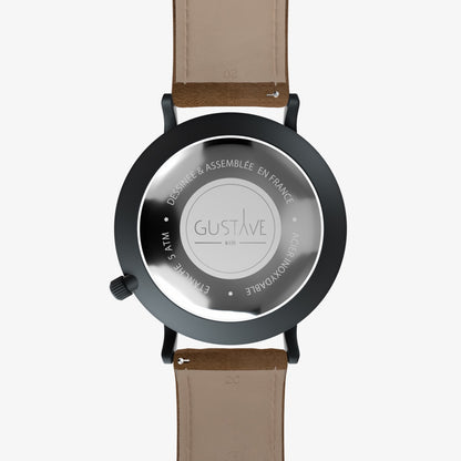 GUSTAVE: ANDRÉ 24H - GREEN DIAL - BLACK CASE