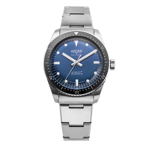 VULCAIN : SKINDIVER NAUTIQUE BLEU - INDEX BLANCS