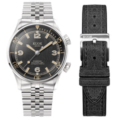 Montre Kuoe Kyoto : Sombrero 90-011 Lin Noir