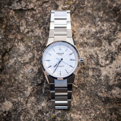 Montre Casio : Édifice Automatique Blanc EFK-110D-7A