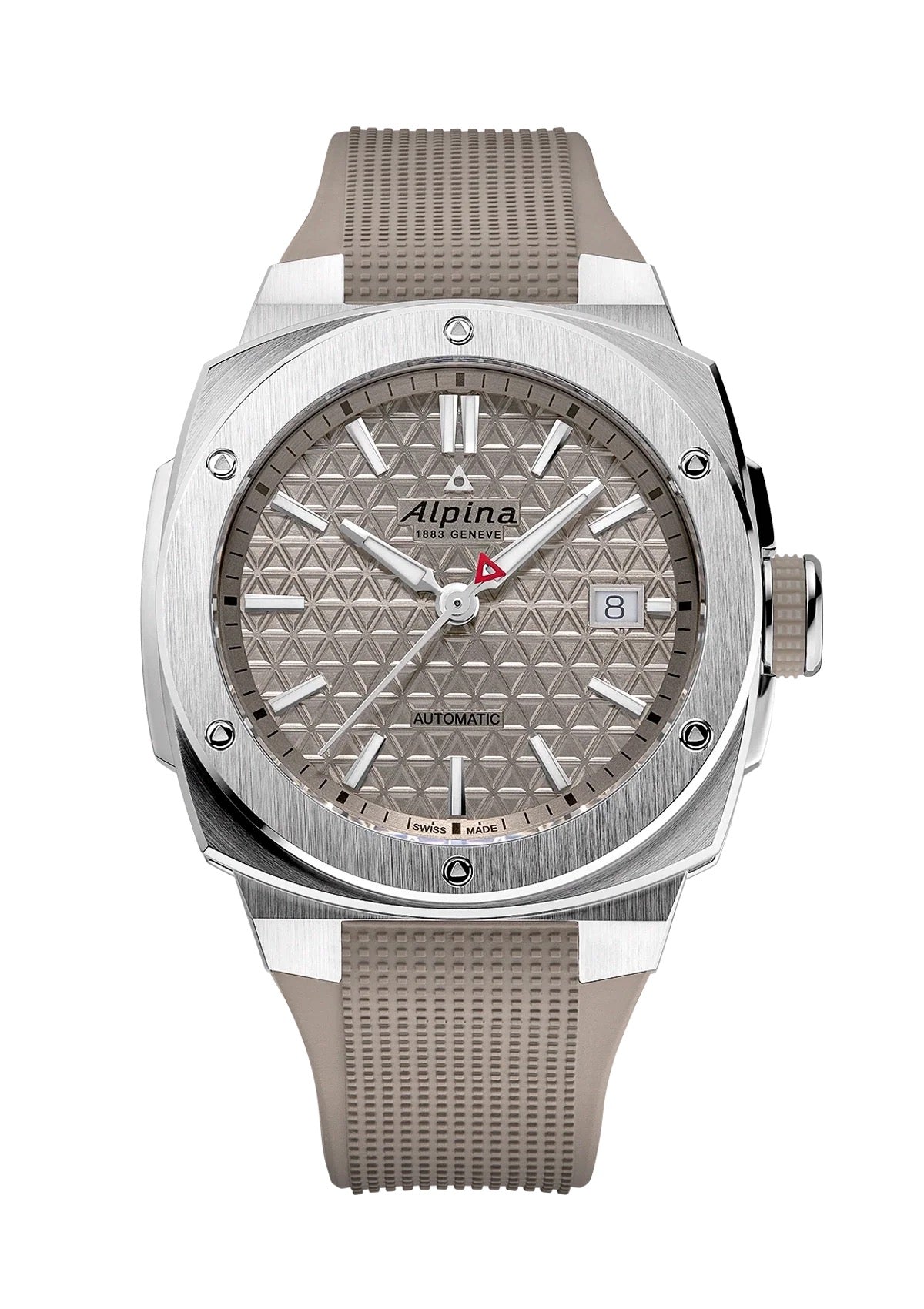 ALPINA WATCH: EXTREME AUTOMATIC - BEIGE RUBBER DIAL