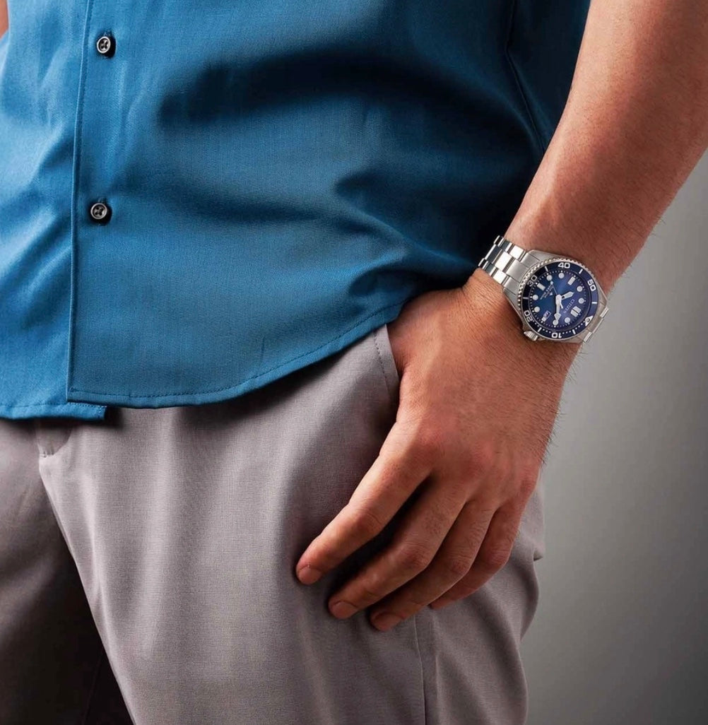 CITIZEN : PROMASTER ECO-DRIVE BLEUE BN0260-54L