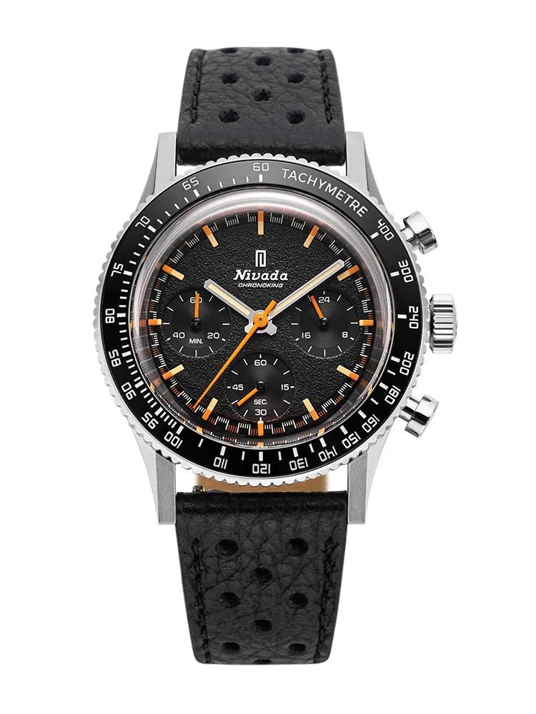 NIVADA GRENCHEN : CHRONOKING MECAQUARTZ INTERBEZEL