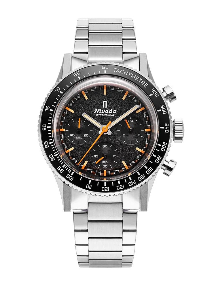 NIVADA GRENCHEN : CHRONOKING MECAQUARTZ INTERBEZEL
