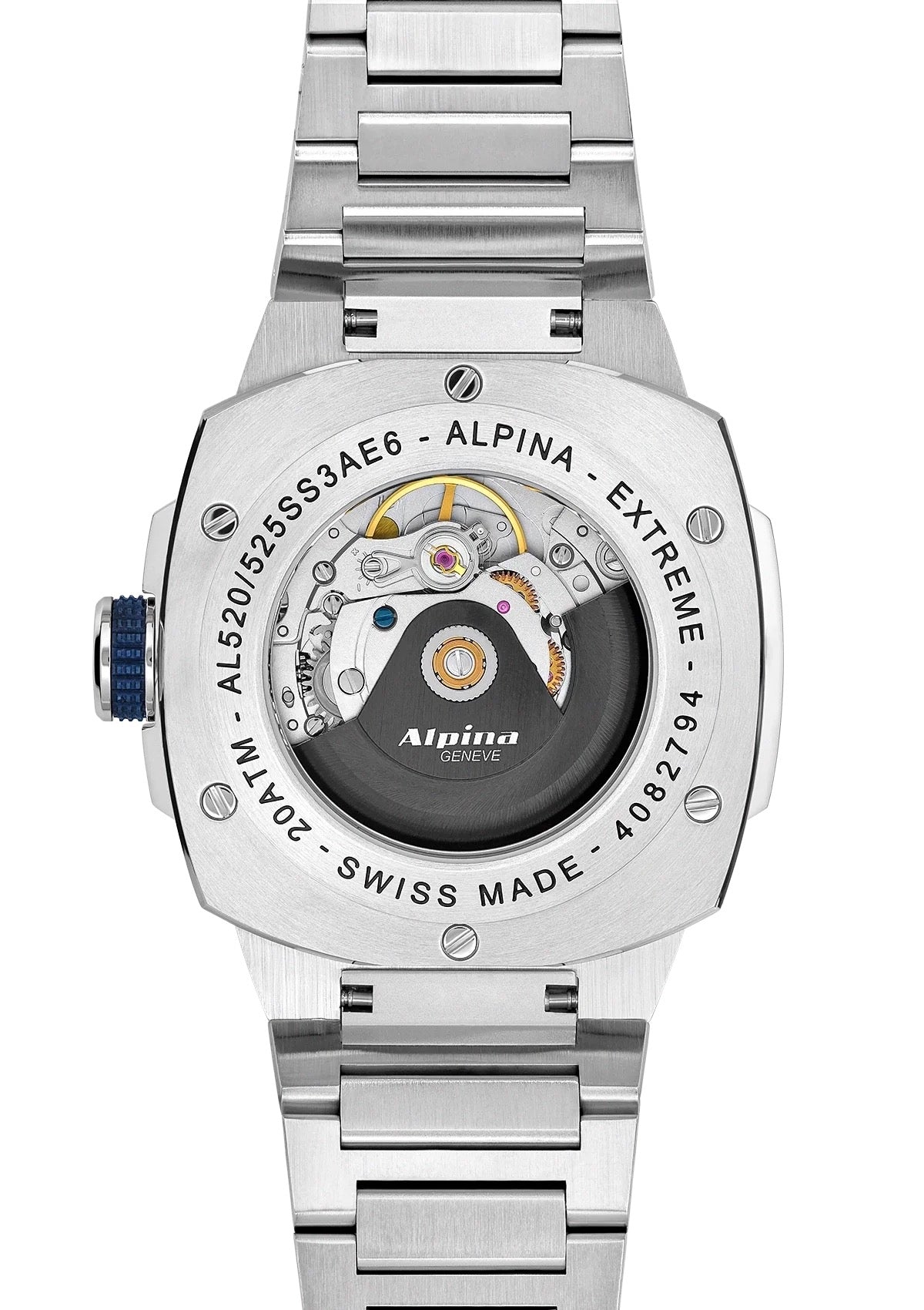 Montre Alpina : Alpiner Extreme Automatique 39 mm Bleu Glacier AL-525LB3AE6B