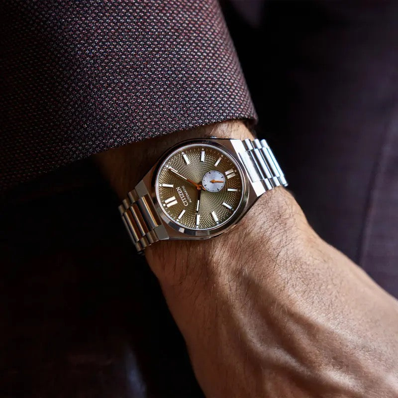 CITIZEN : TSUYOSA PETITE SECONDE VERT NK5010-51X