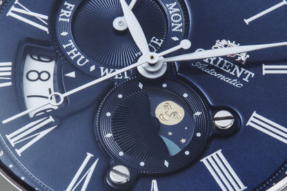 ORIENT : BAMBINO SUN & MOON BLEU RA-AK0011D