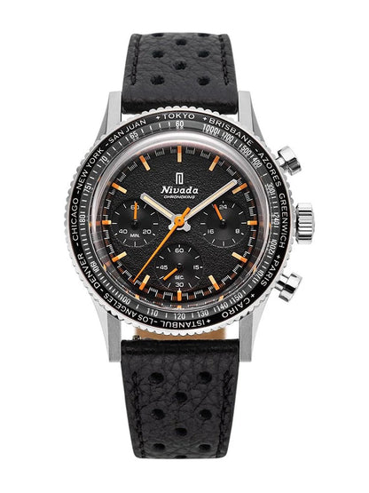 NIVADA GRENCHEN : CHRONOKING MECAQUARTZ INTERBEZEL