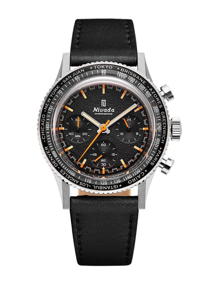 NIVADA GRENCHEN : CHRONOKING MECAQUARTZ INTERBEZEL
