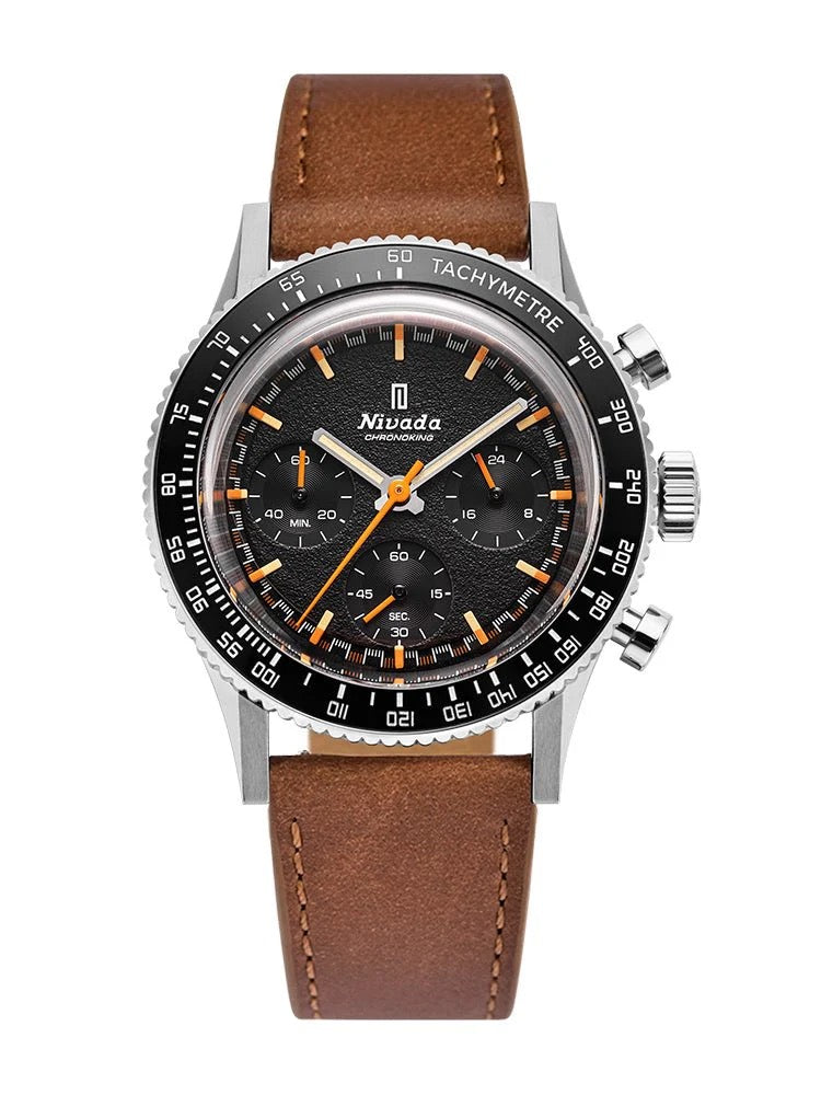 NIVADA GRENCHEN : CHRONOKING MECAQUARTZ INTERBEZEL