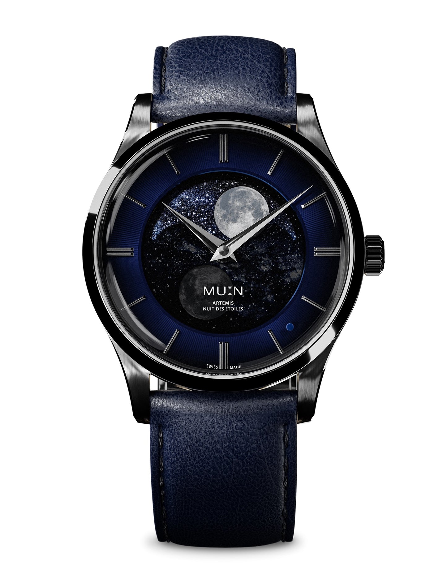 Montre Mu:n : Nuit Des Étoiles 38 mm Nde91
