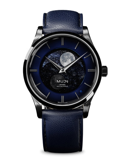 Montre Mu:n : Nuit Des Étoiles 38 mm Nde91