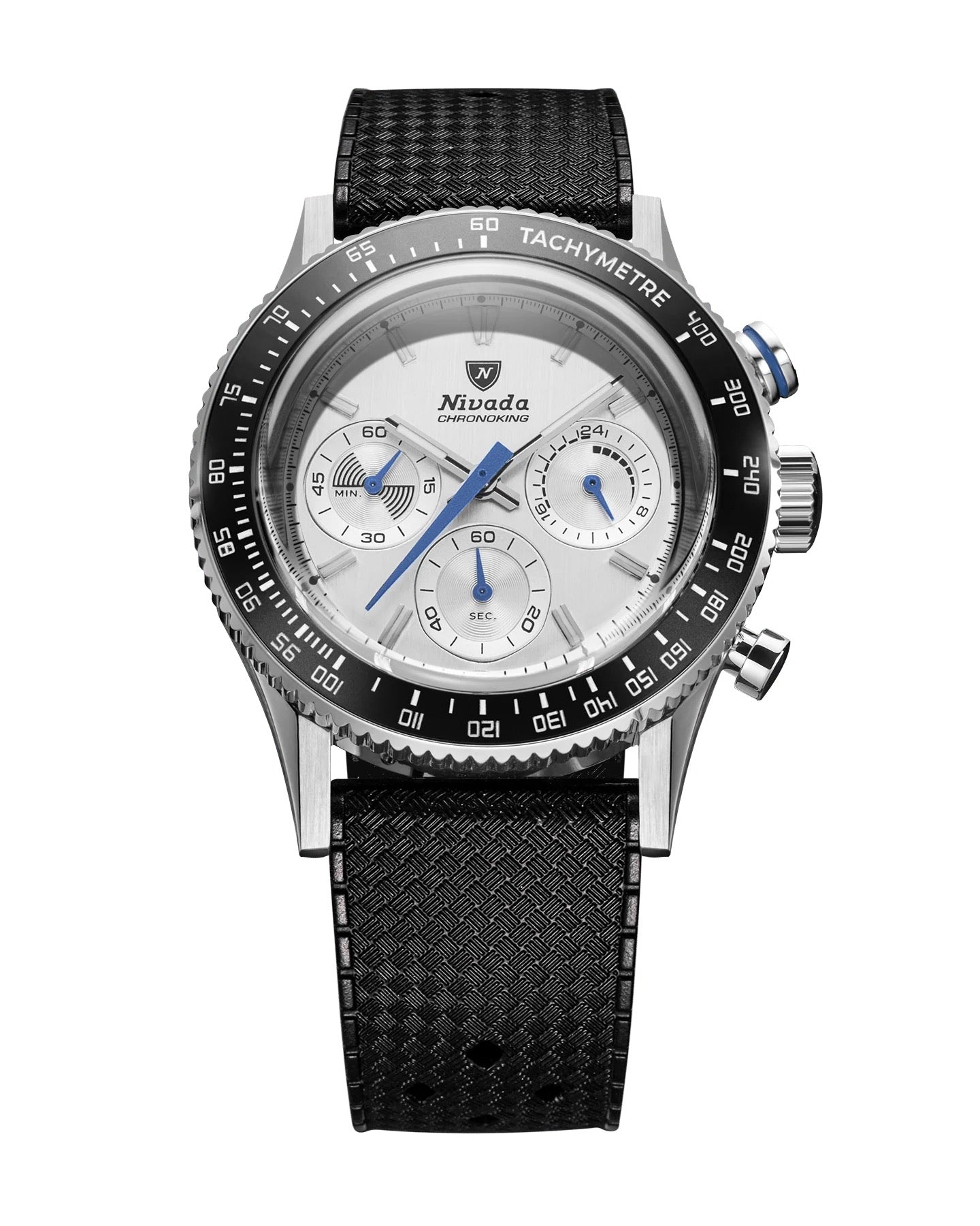 NIVADA GRENCHEN : CHRONOKING RACING BLANC