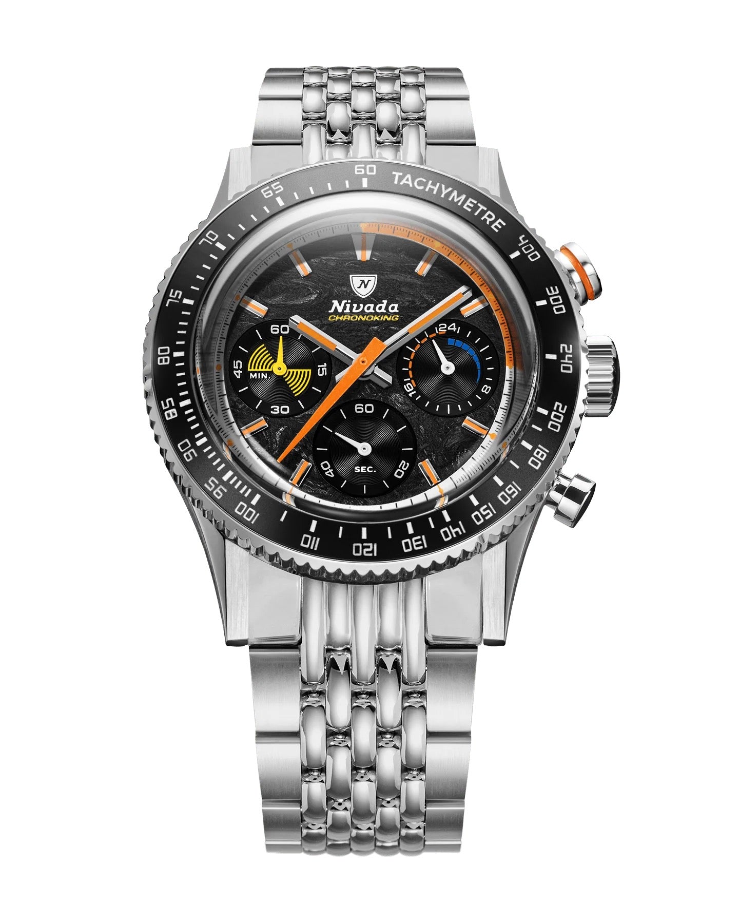 NIVADA GRENCHEN : CHRONOKING RACING NOIR