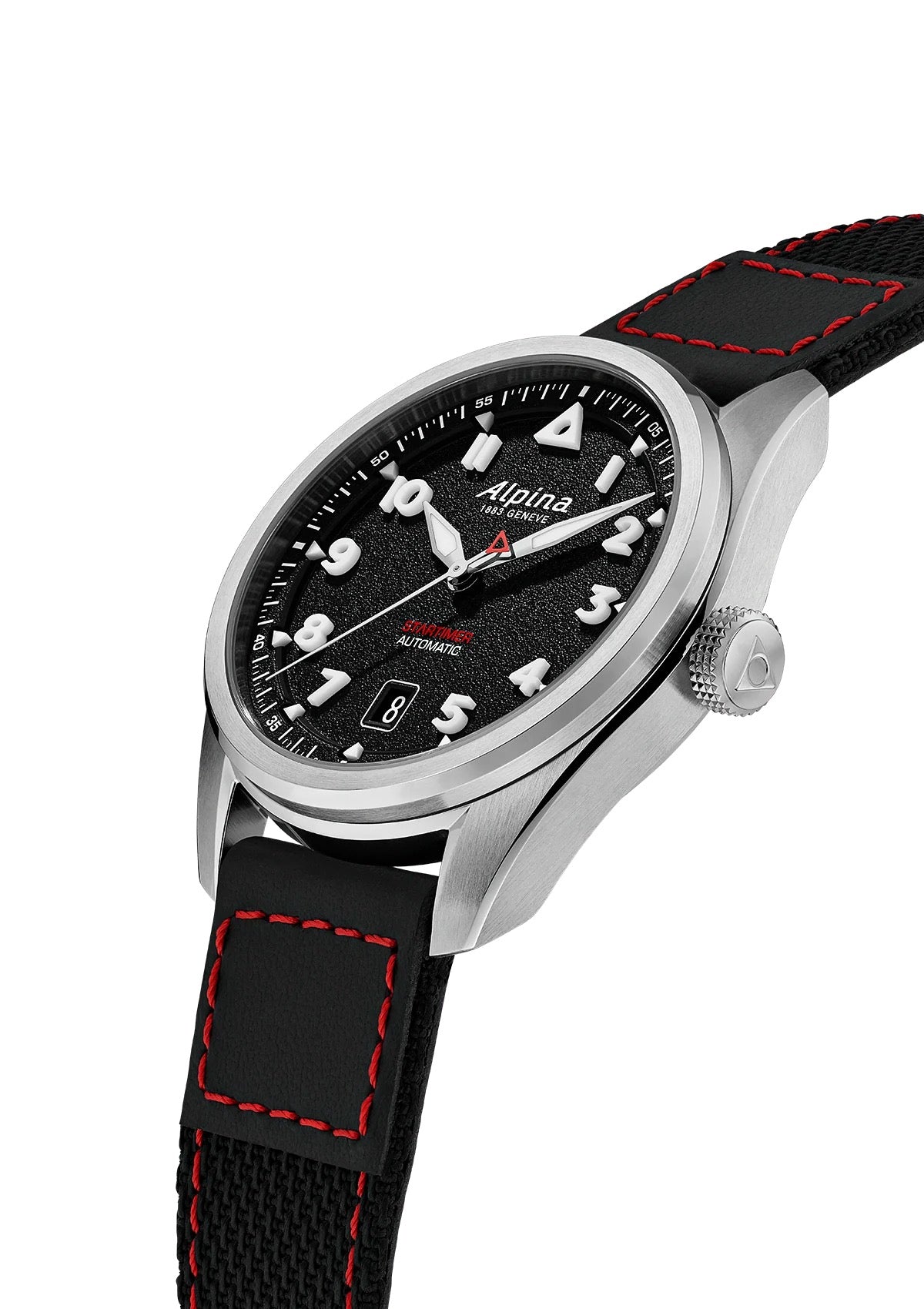 MONTRE ALPINA : STARTIMER PILOT AUTOMATIQUE NOIR AL-525BW4S36