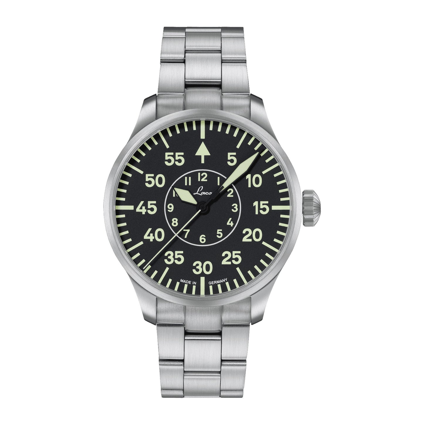 RELOJ LACO: PILOT WATCHES BASIC AUTOMÁTICO AACHEN NEGRO