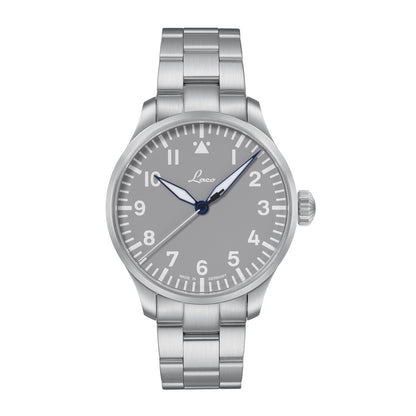 RELOJ LACO: PILOT WATCHES BASIC AUTOMÁTICO AUGSBURG GRIS