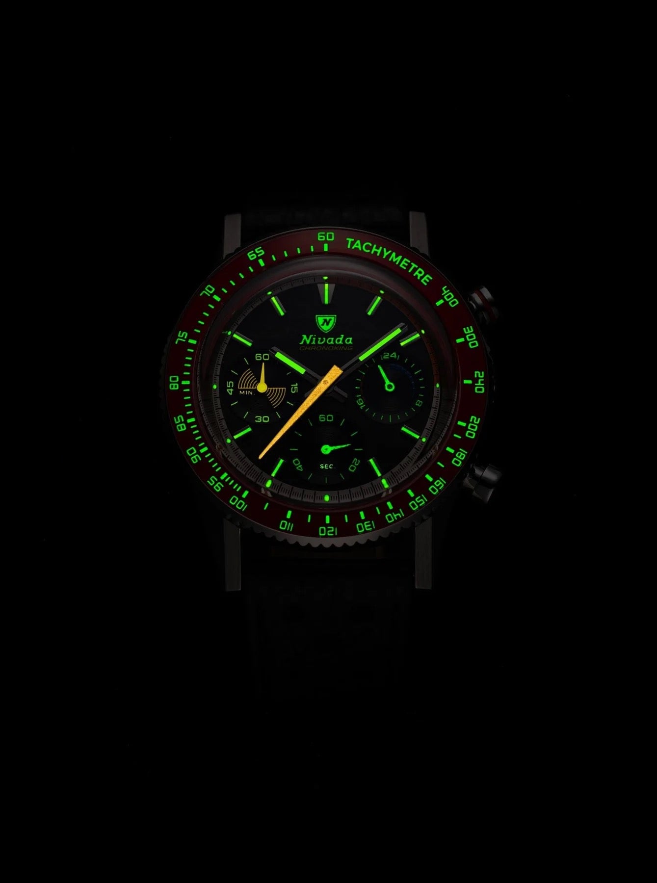 NIVADA GRENCHEN : CHRONOKING RACING NOIR