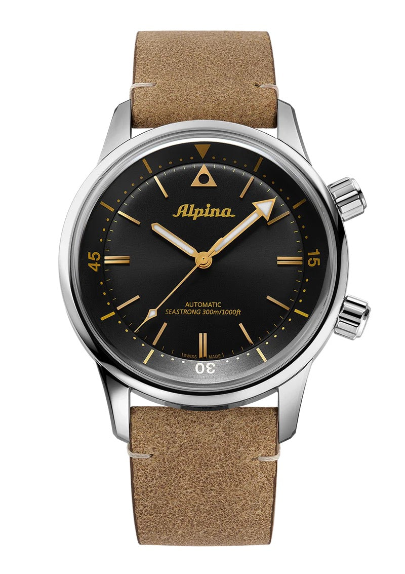 RELOJ ALPINA: SEASTRONG DIVER 300 HERITAGE NEGRO