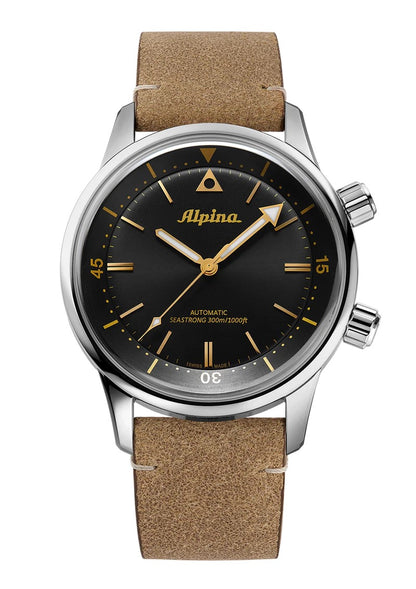 RELOJ ALPINA: SEASTRONG DIVER 300 HERITAGE NEGRO