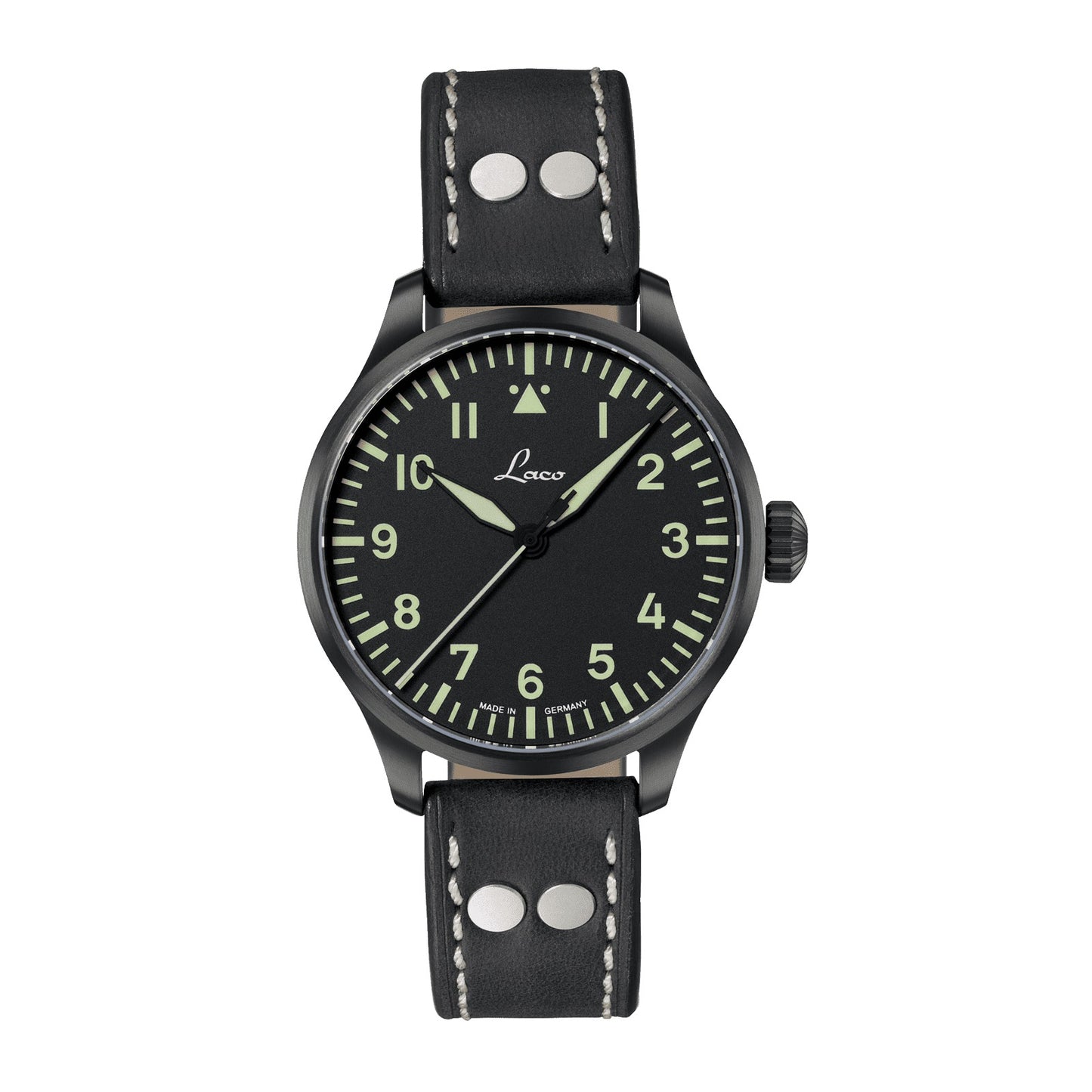 RELOJ LACO: PILOT WATCHES BASIC AUTOMATIC ALTENBURG NEGRO