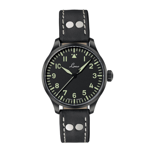 MONTRE LACO : PILOT WATCHES BASIC AUTOMATIQUE ALTENBURG NOIR