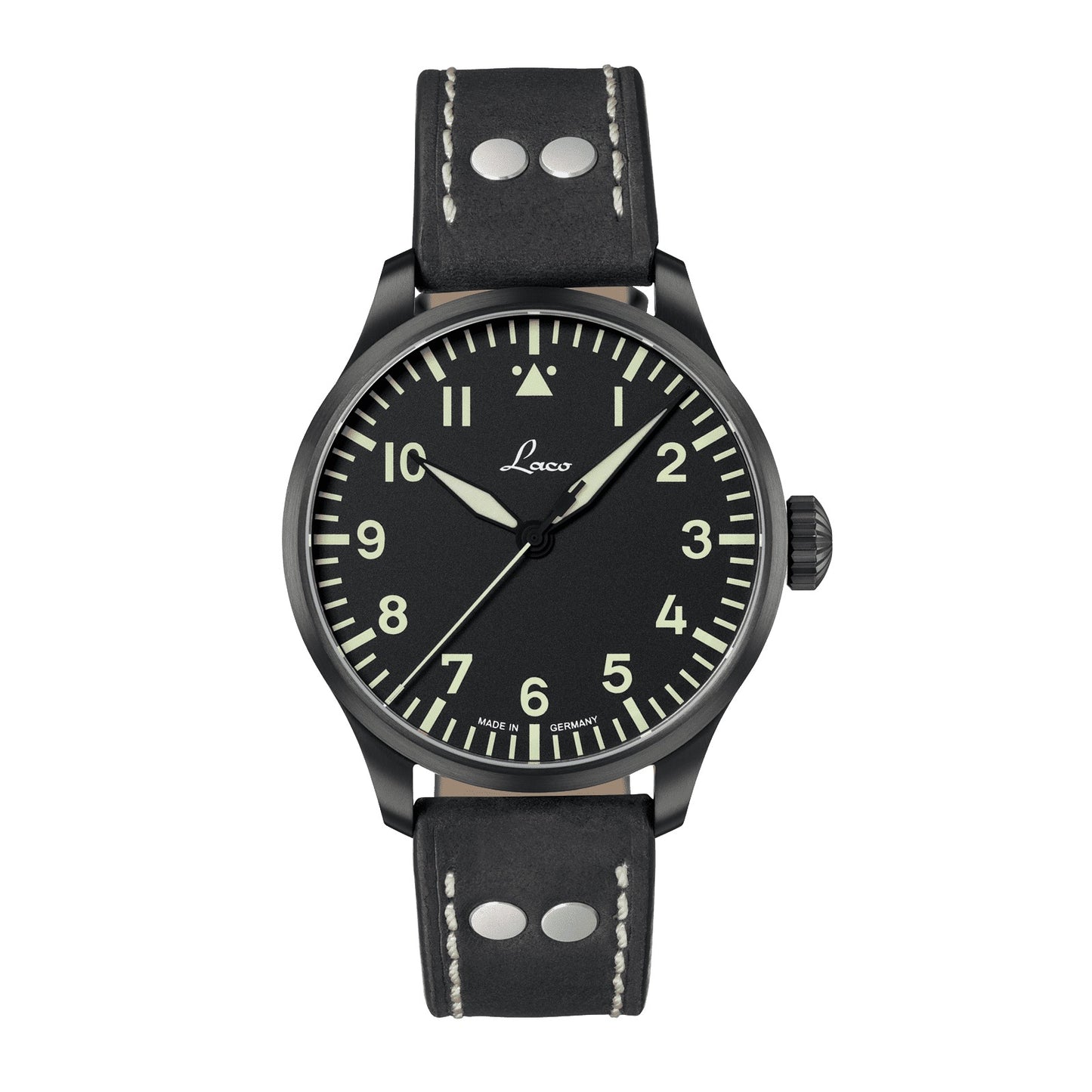 RELOJ LACO: PILOT WATCHES BASIC AUTOMATIC ALTENBURG NEGRO