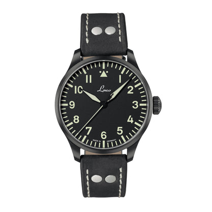 RELOJ LACO: PILOT WATCHES BASIC AUTOMATIC ALTENBURG NEGRO