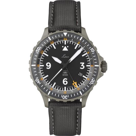 MONTRE LACO : PILOT WATCHES HAMBURG GMT DIN 8330 AUTOMATIQUE