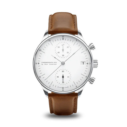 AV86 : 1844 CHRONOGRAPH - STEEL WHITE