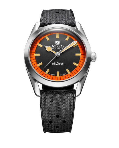 Montre Nivada Grenchen : Super Antarctic Orange et Noir