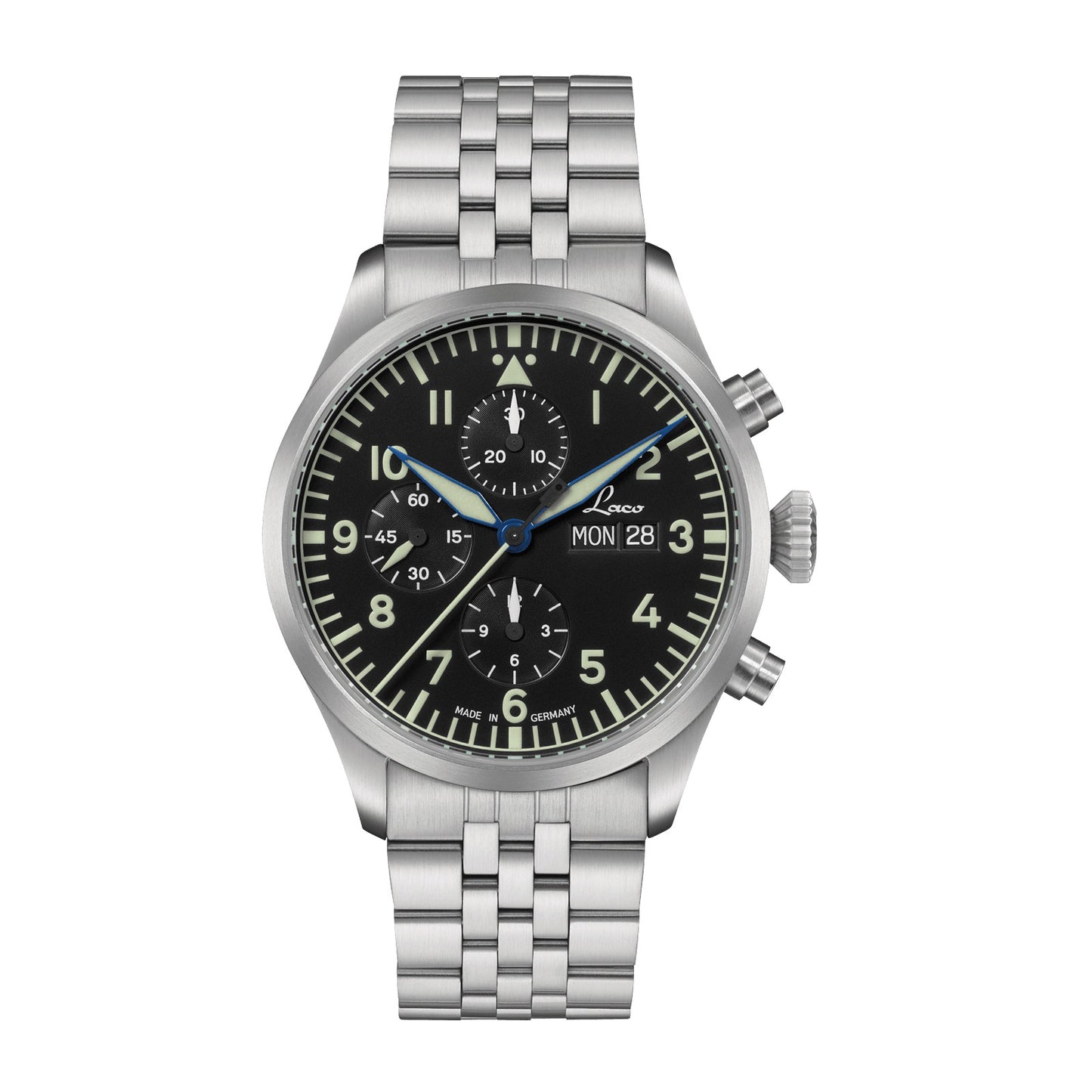 MONTRE LACO : CHRONOGRAPHE AUTOMATIQUE KIEL.2 NOIR