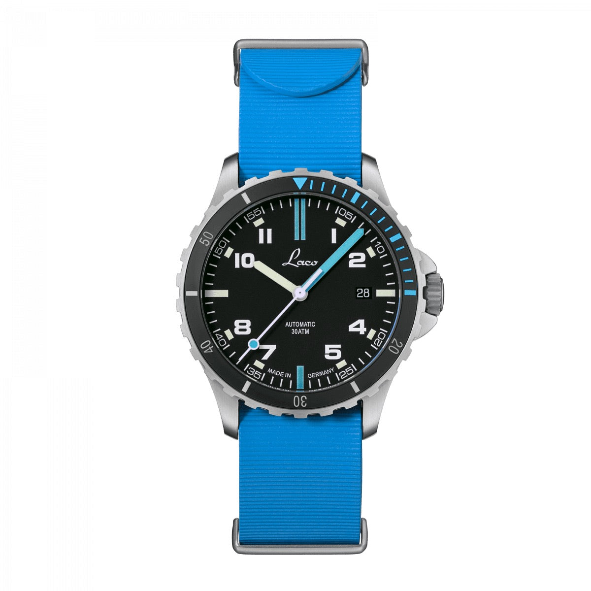 MONTRE LACO : SPORT WATCHES ATLANTIK AUTOMATIQUE BLEU